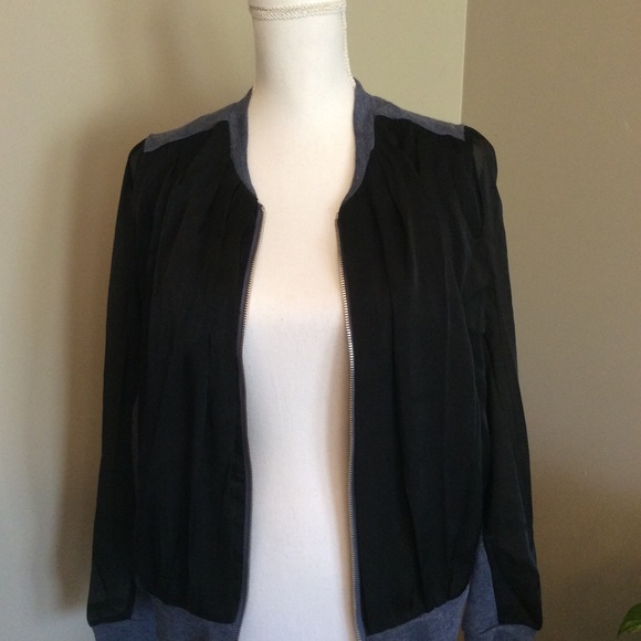 Mixed Media Jacket - Picture 3 of 4